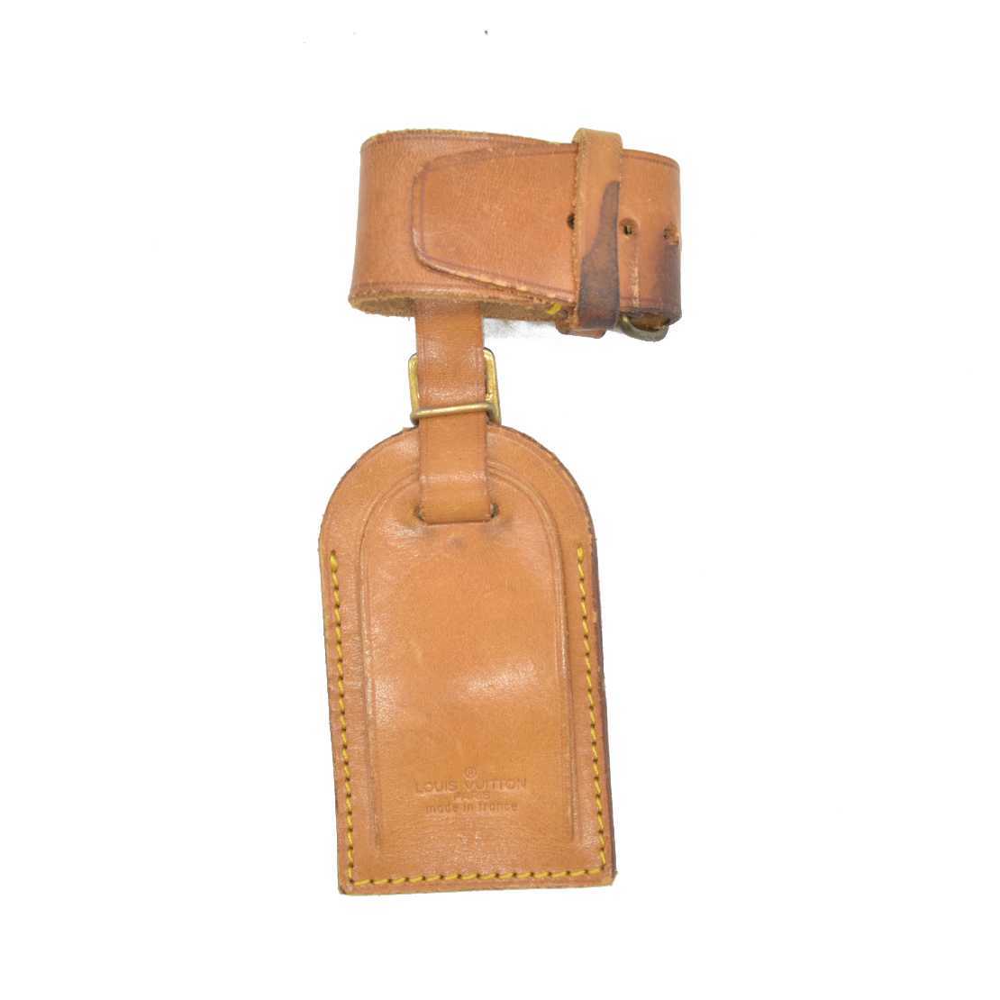 Louis Vuitton Vachetta Luggage Tag and Handle Strap Set LARGE 1