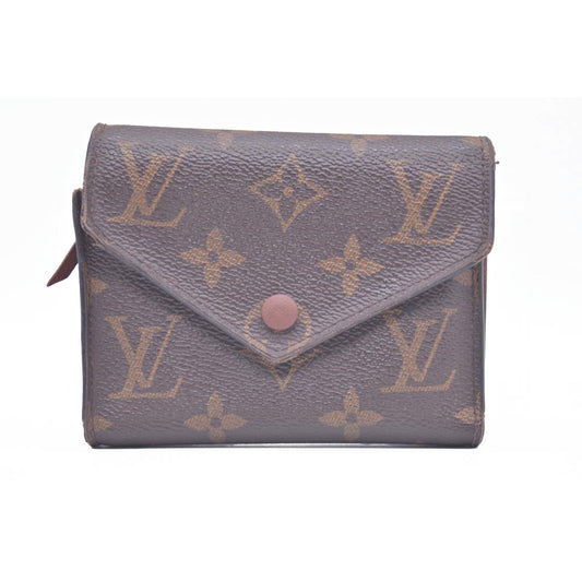 $625 Louis Vuitton Monogram Victorine Wallet Brown CONSIGNMENT