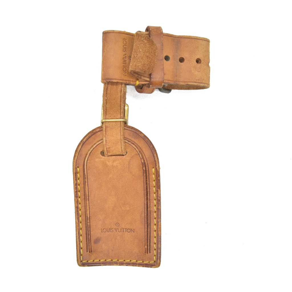 Louis Vuitton Vachetta Luggage Tag and Handle Strap Set LARGE 2