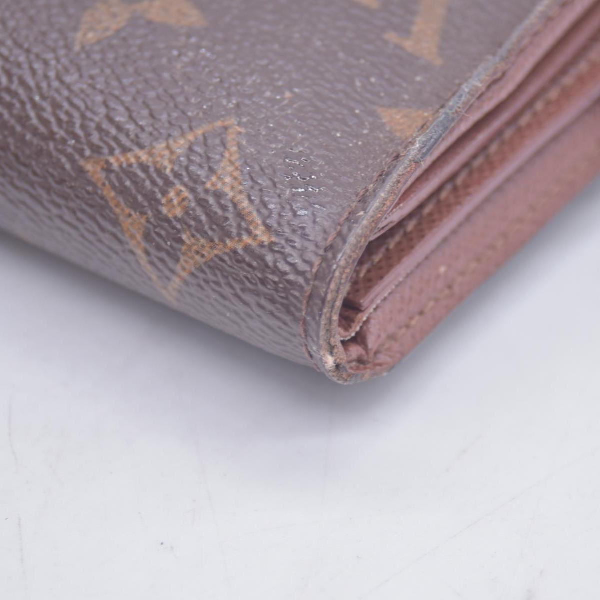 $625 Louis Vuitton Monogram Victorine Wallet Brown CONSIGNMENT