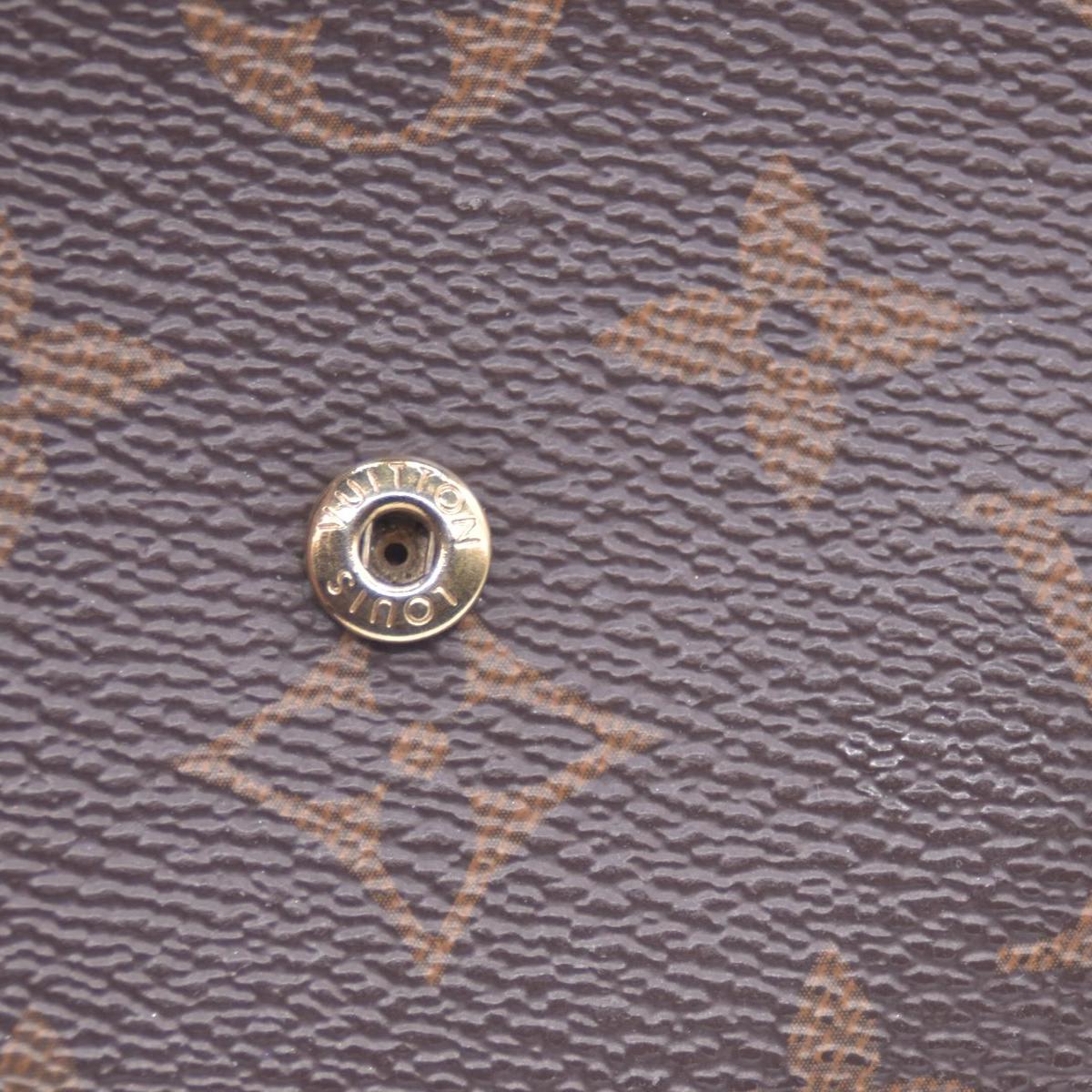 $625 Louis Vuitton Monogram Victorine Wallet Brown CONSIGNMENT