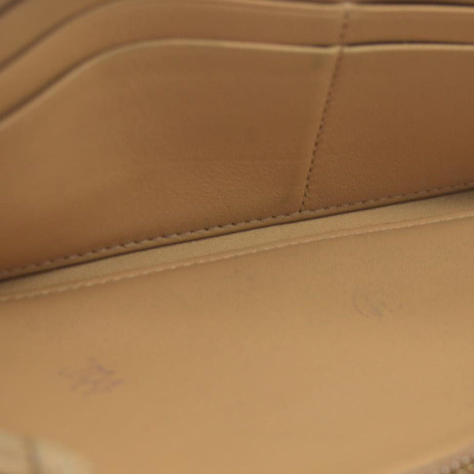 $495 Chloe Alphabet Leather Bifold Long Wallet