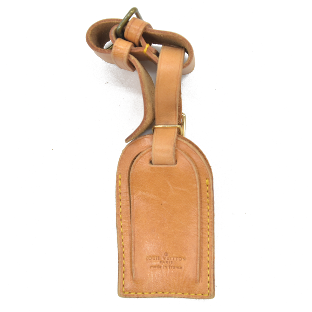 Louis Vuitton Vachetta Luggage Tag and Handle Strap Set LARGE 7