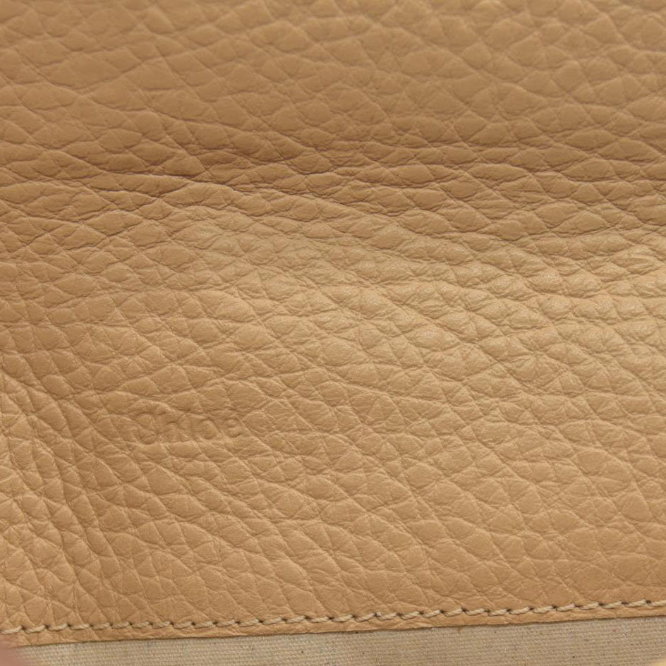 $495 Chloe Alphabet Leather Bifold Long Wallet