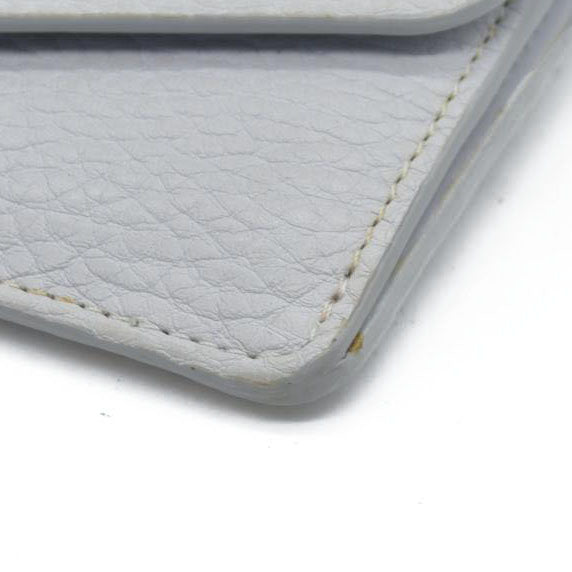 $495 Chloe Aby Padlock Leather Bifold Long Wallet