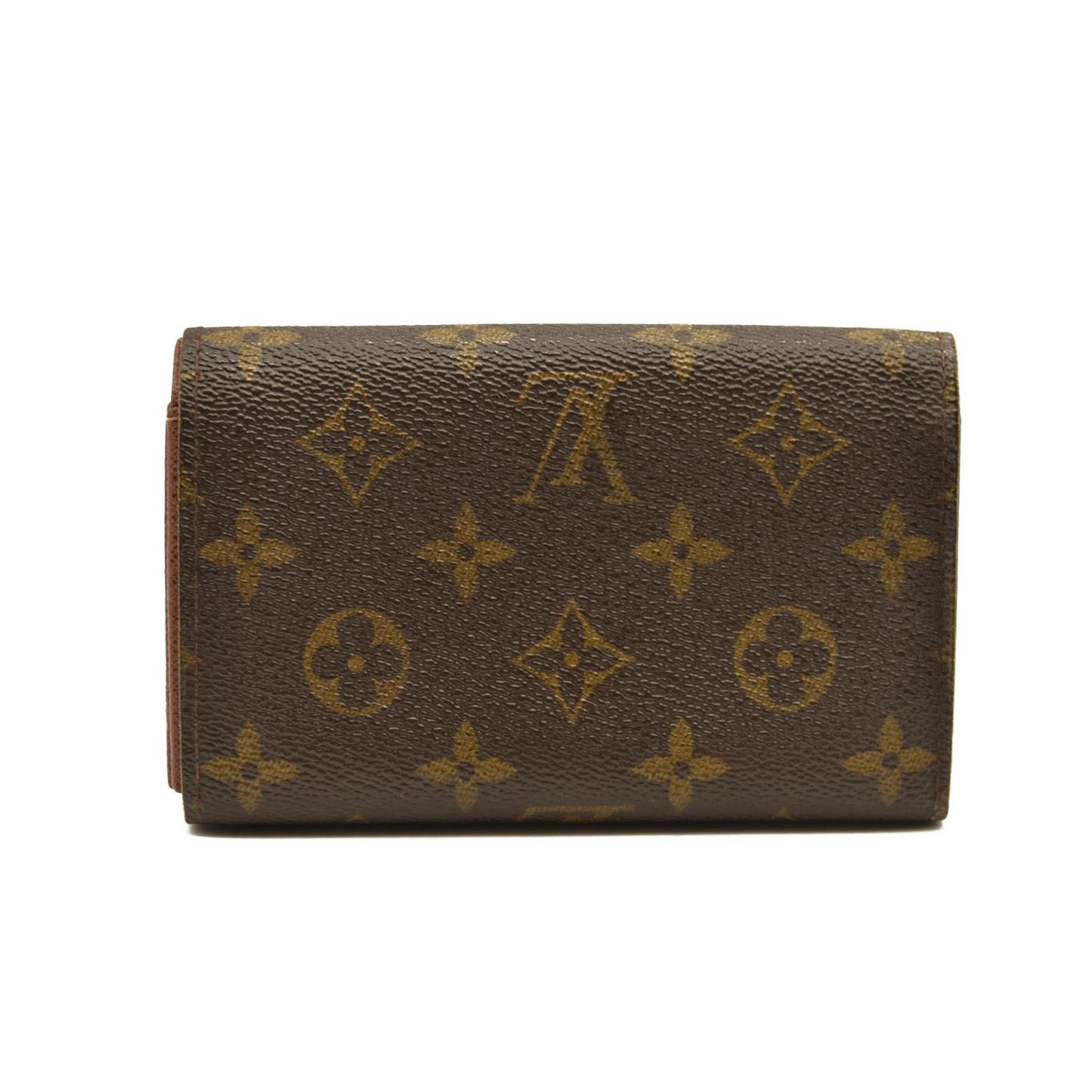 Louis Vuitton  Monogram Porte-Monnaie Billets Tresor Wallet CA0064