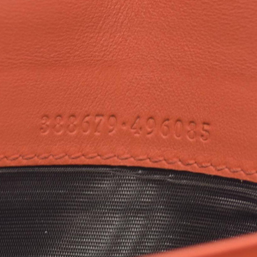 $650 Gucci pink original gg canvas continental bow wallet CONSIGNMENT
