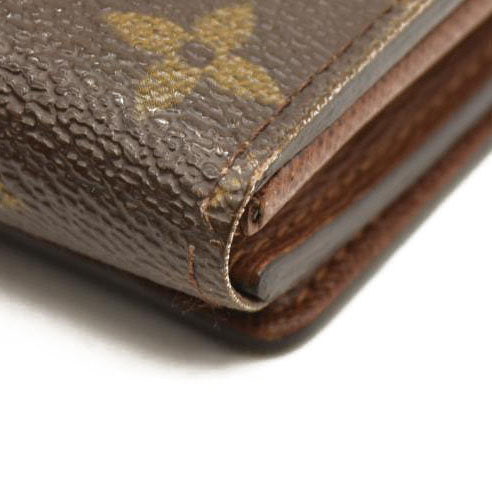 Louis Vuitton  Monogram Porte-Monnaie Billets Tresor Wallet CA0064