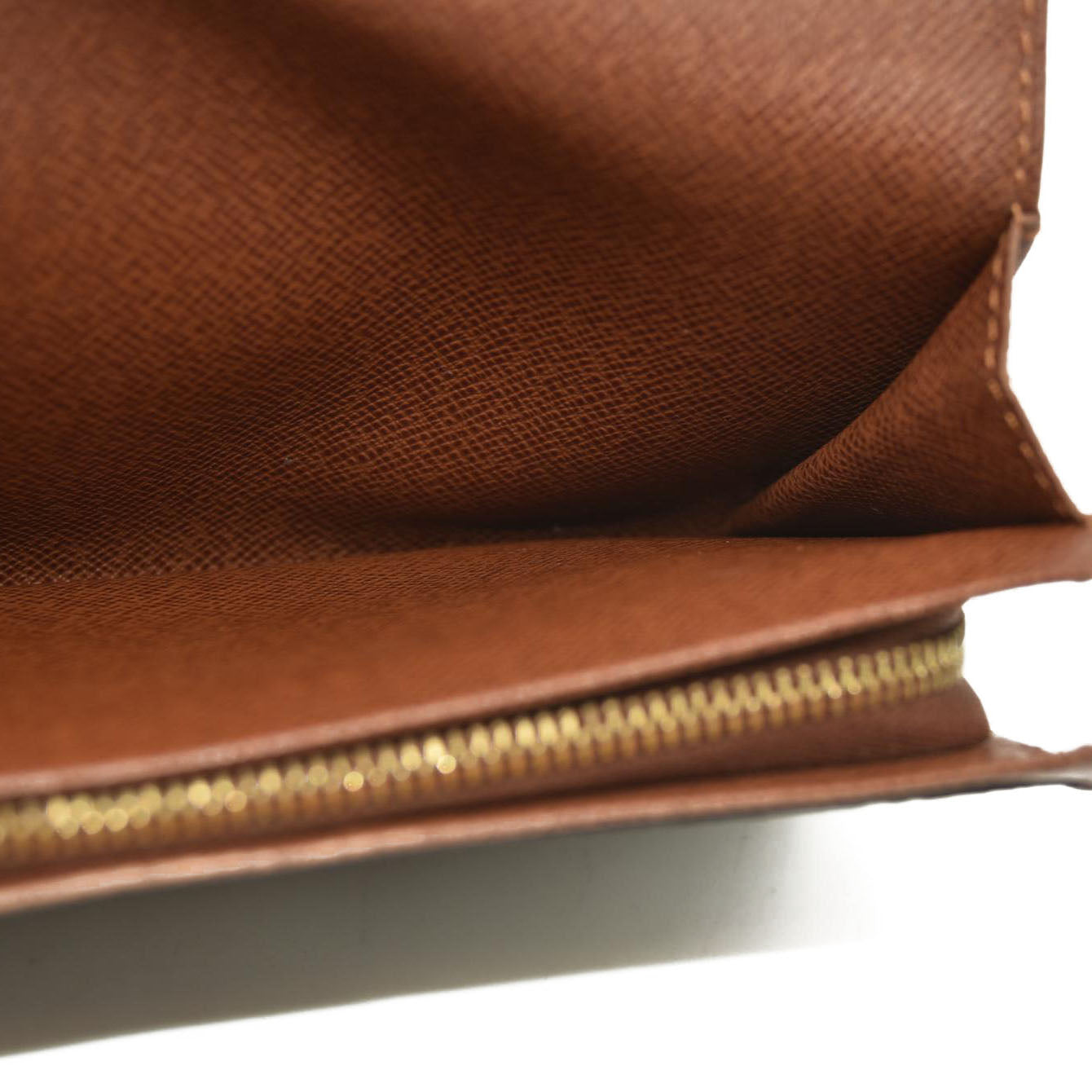 Louis Vuitton  Monogram Porte-Monnaie Billets Tresor Wallet CA0064