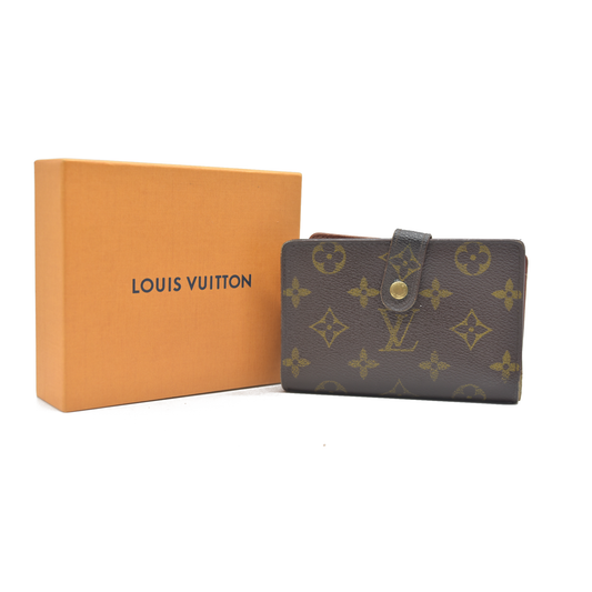 AUCTION $750 Louis Vuitton  Monogram French Purse Wallet SD0061