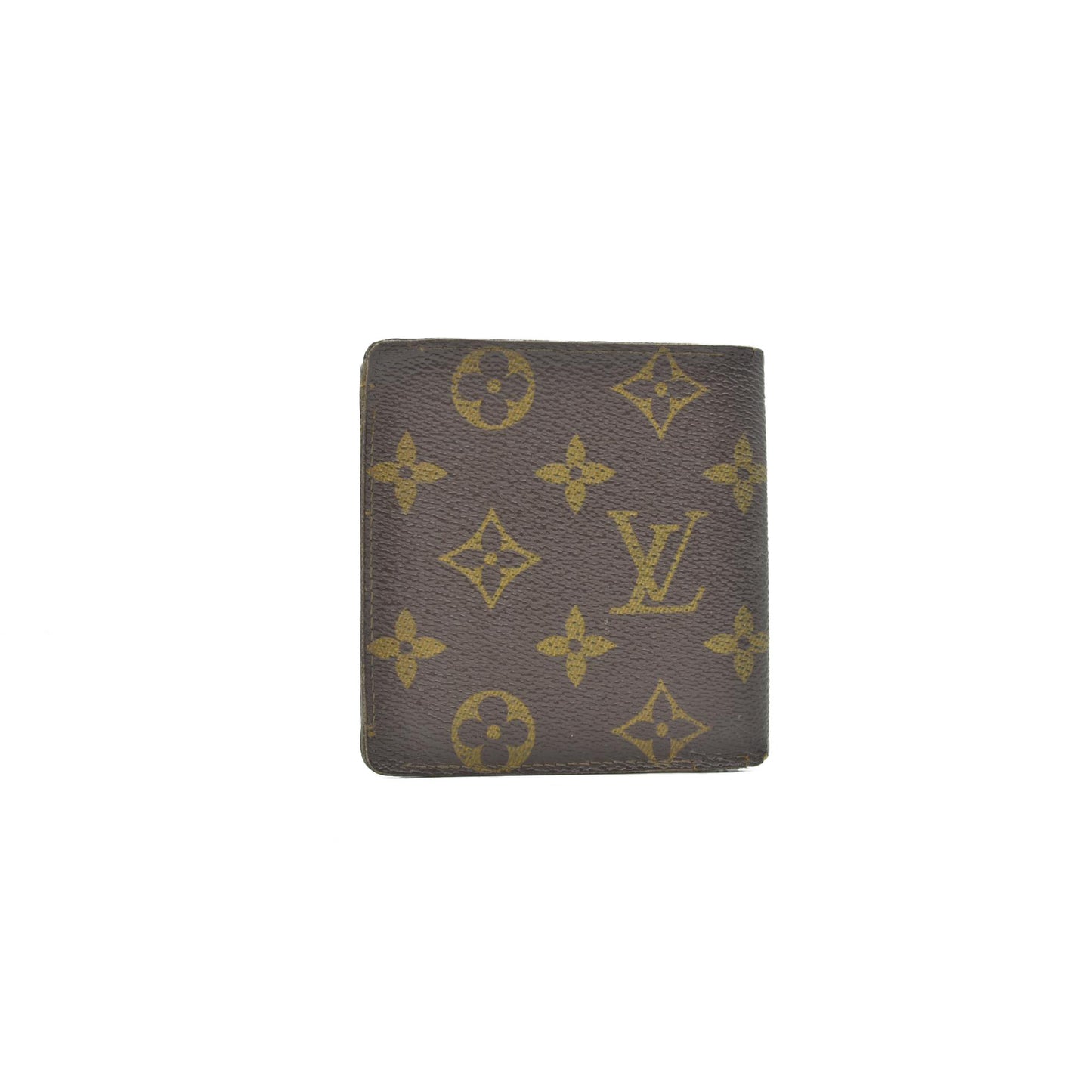 $515 1980s WELL WORN Louis Vuitton Monogram Marco Wallet