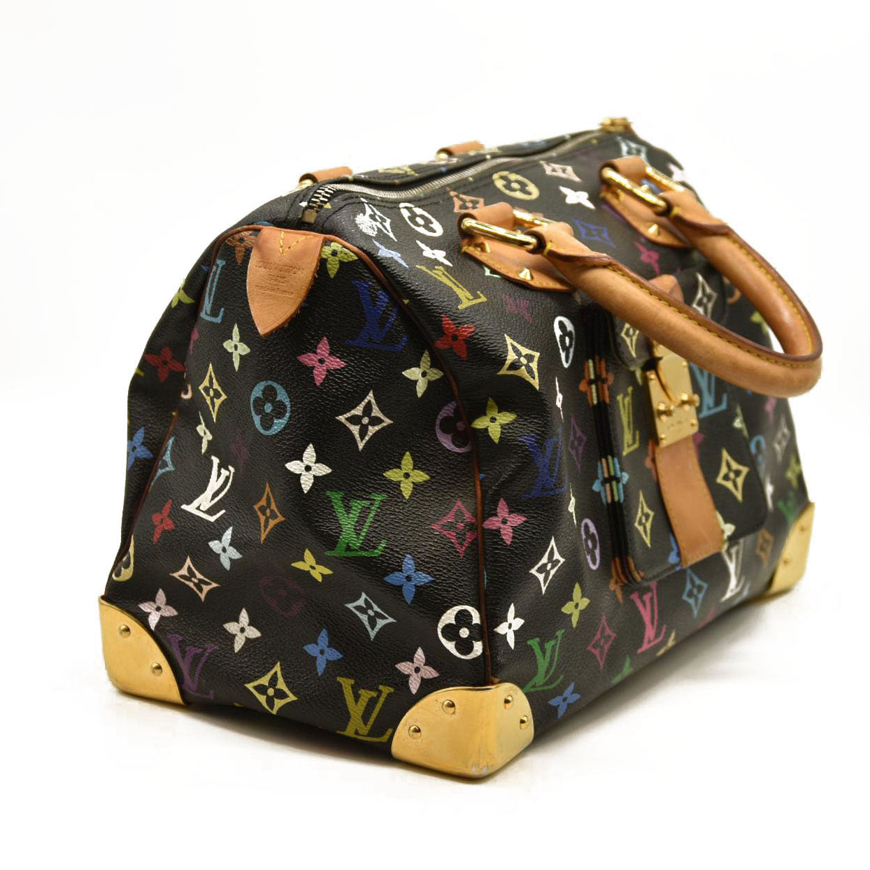 Louis Vuitton Muakami Multicolor Speedy 30 Black SP0016