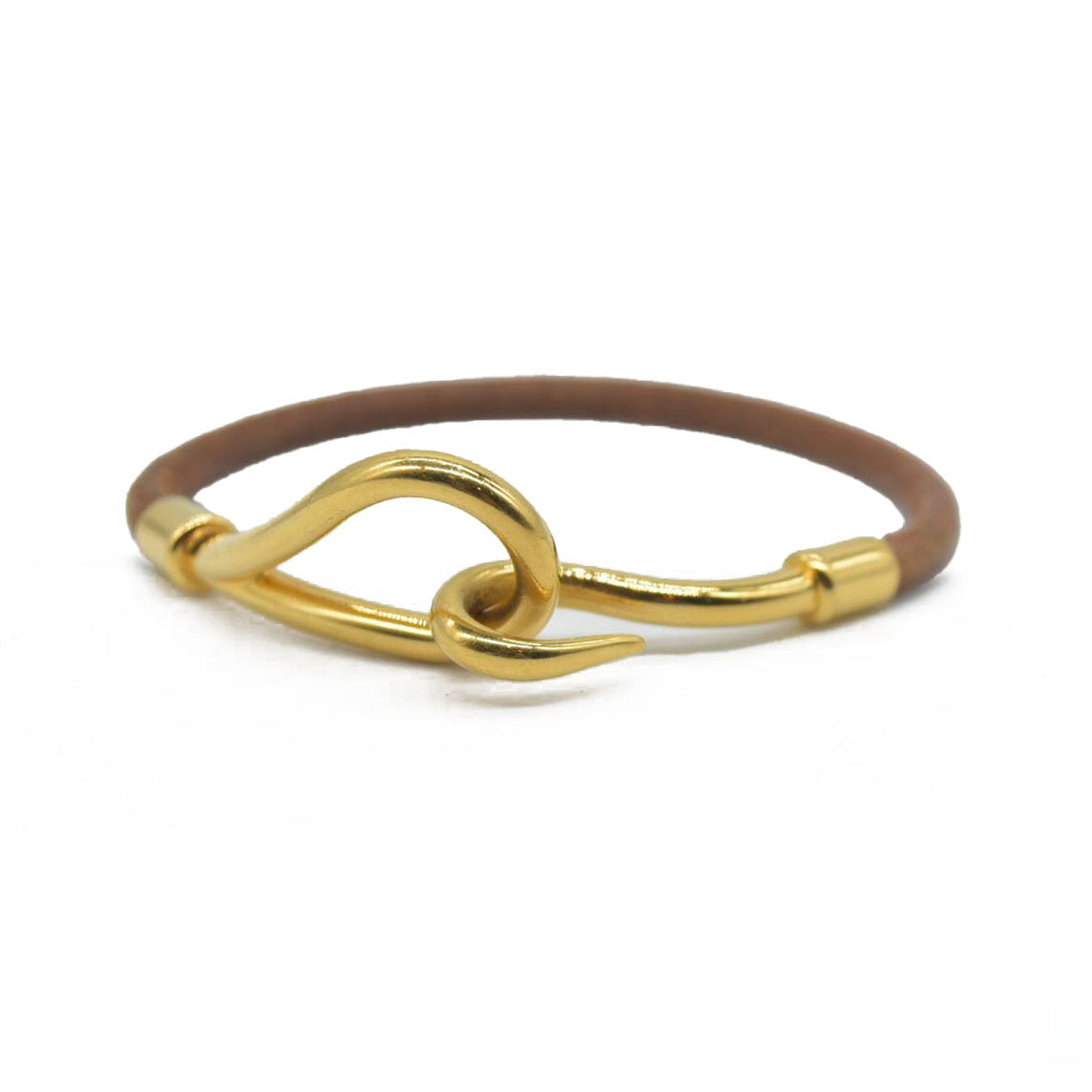 $435 Hermès Jumbo Hook Bracelet