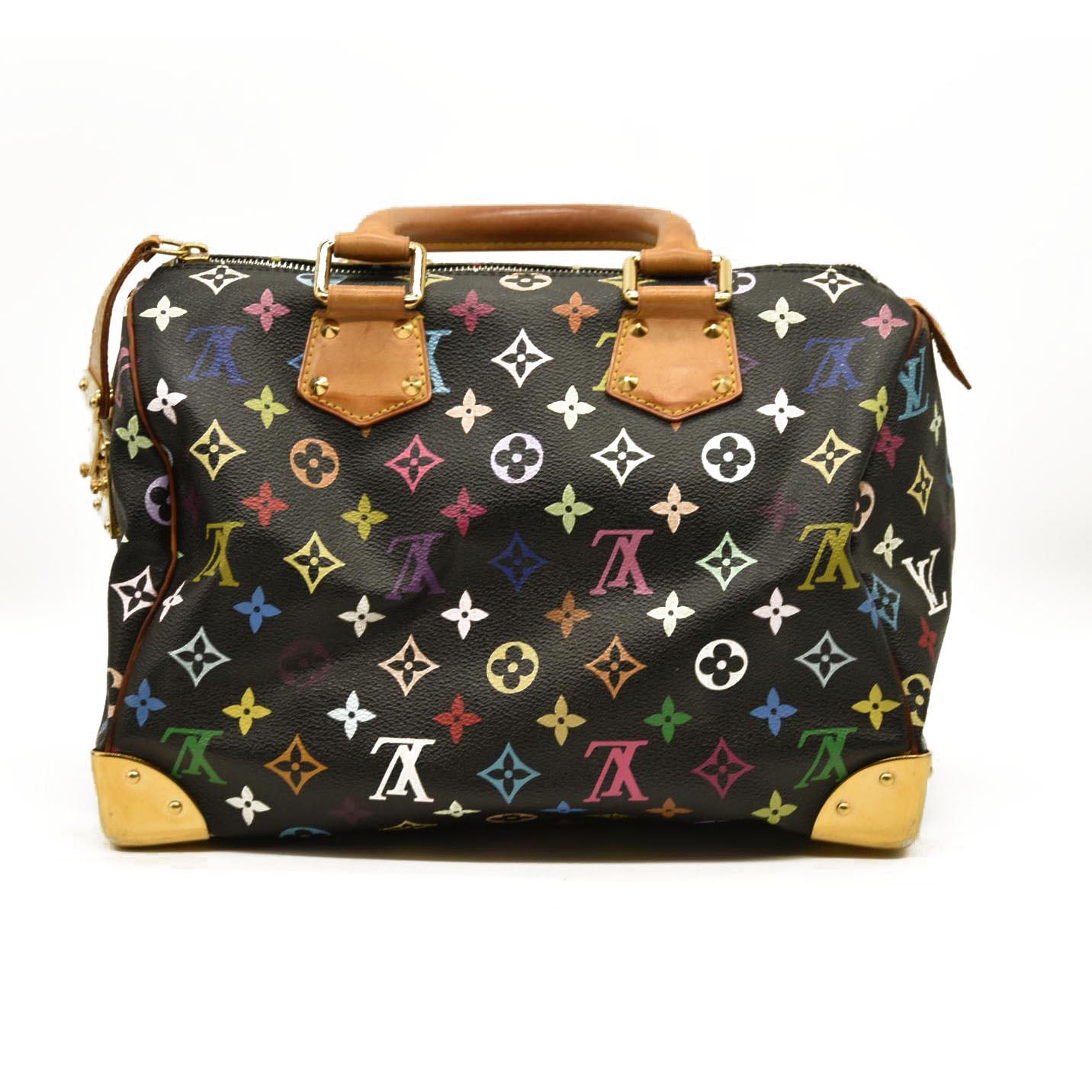 Louis Vuitton Muakami Multicolor Speedy 30 Black SP0016