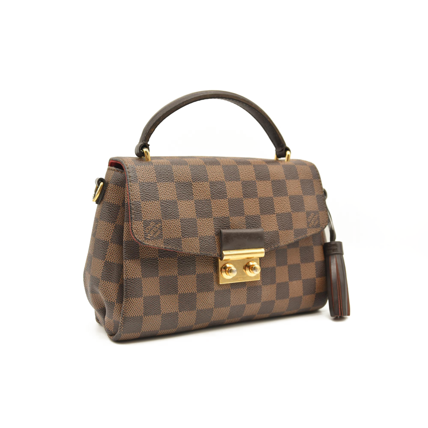 LOUIS VUITTON Damier Ebene Croisette