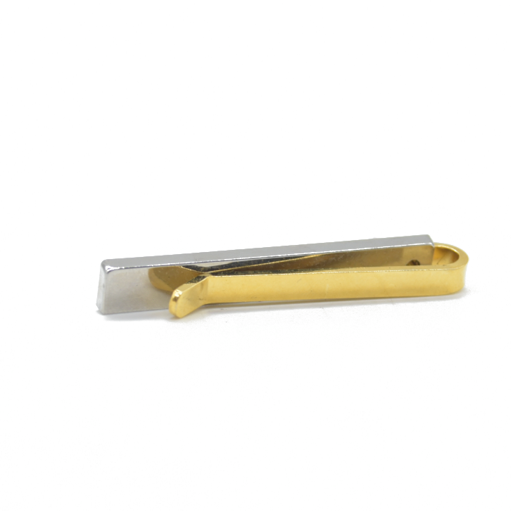 $680 Dior Tie Clips Gold and Silver