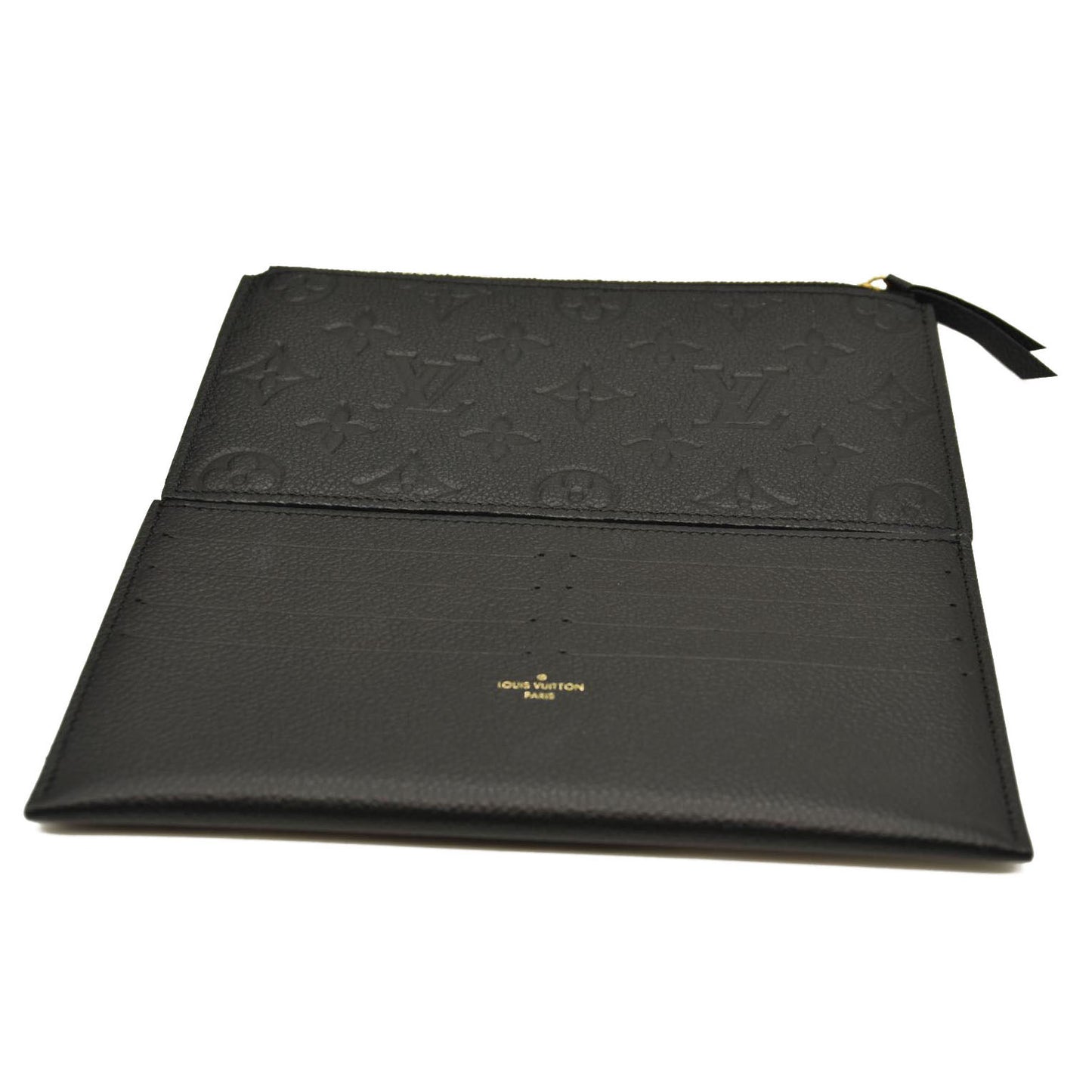 Louis Vuitton  Empreinte Pochette Felicie Chain Wallet Black RFID