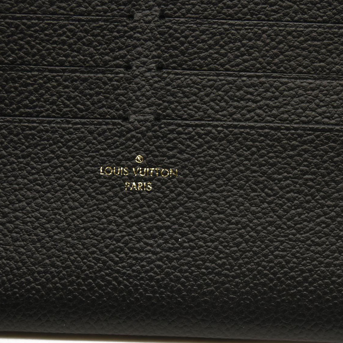 Louis Vuitton  Empreinte Pochette Felicie Chain Wallet Black RFID