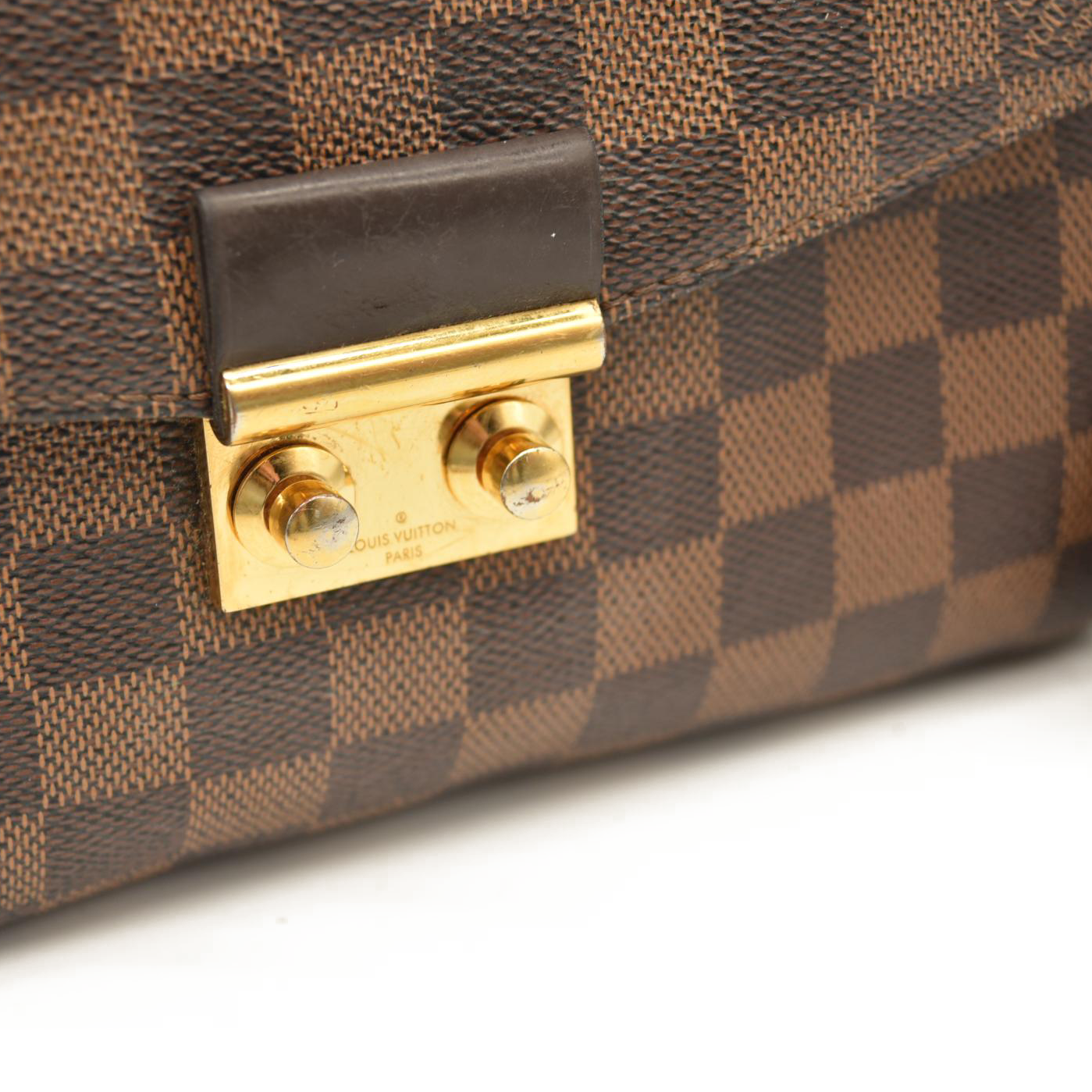 LOUIS VUITTON Damier Ebene Croisette