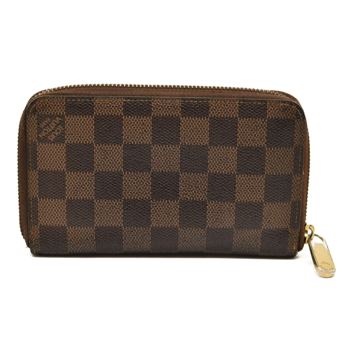 Louis Vuitton  Damier Ebene Compact Zippy Wallet MI3170