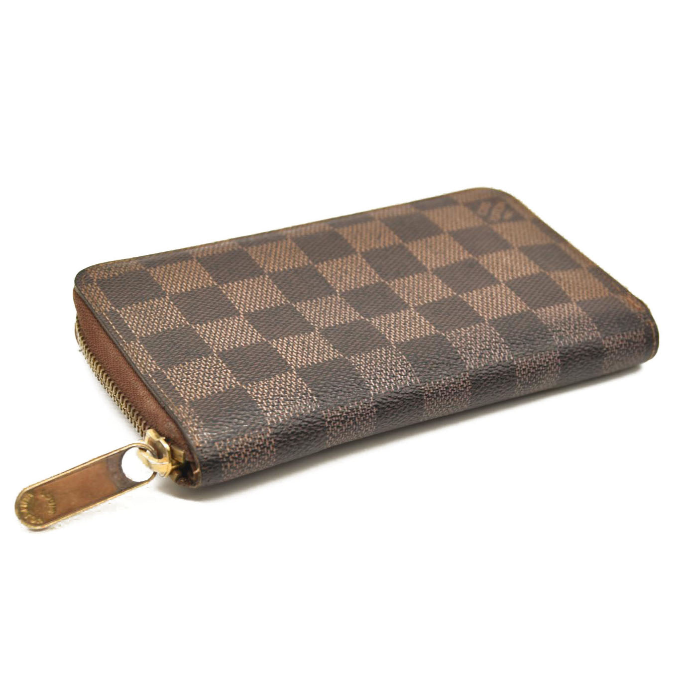 Louis Vuitton  Damier Ebene Compact Zippy Wallet MI3170