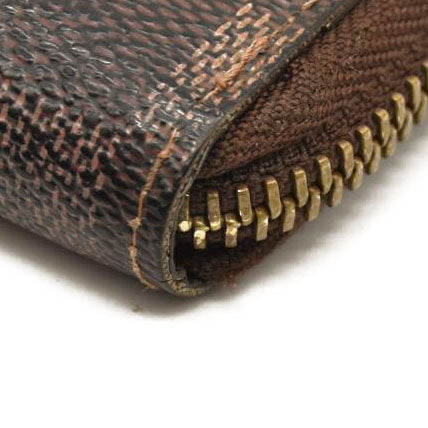 Louis Vuitton  Damier Ebene Compact Zippy Wallet MI3170