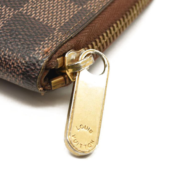 Louis Vuitton  Damier Ebene Compact Zippy Wallet MI3170