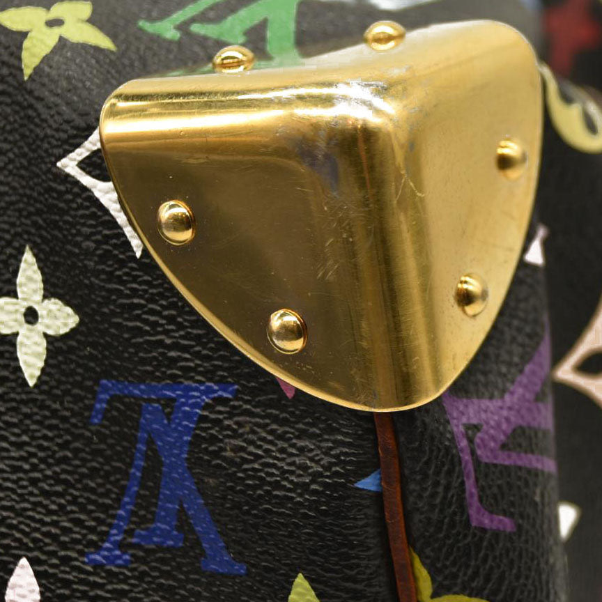 Louis Vuitton Muakami Multicolor Speedy 30 Black SP0016