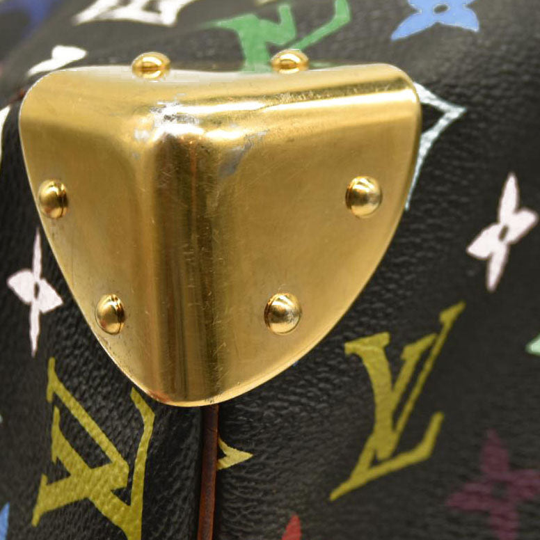 Louis Vuitton Muakami Multicolor Speedy 30 Black SP0016