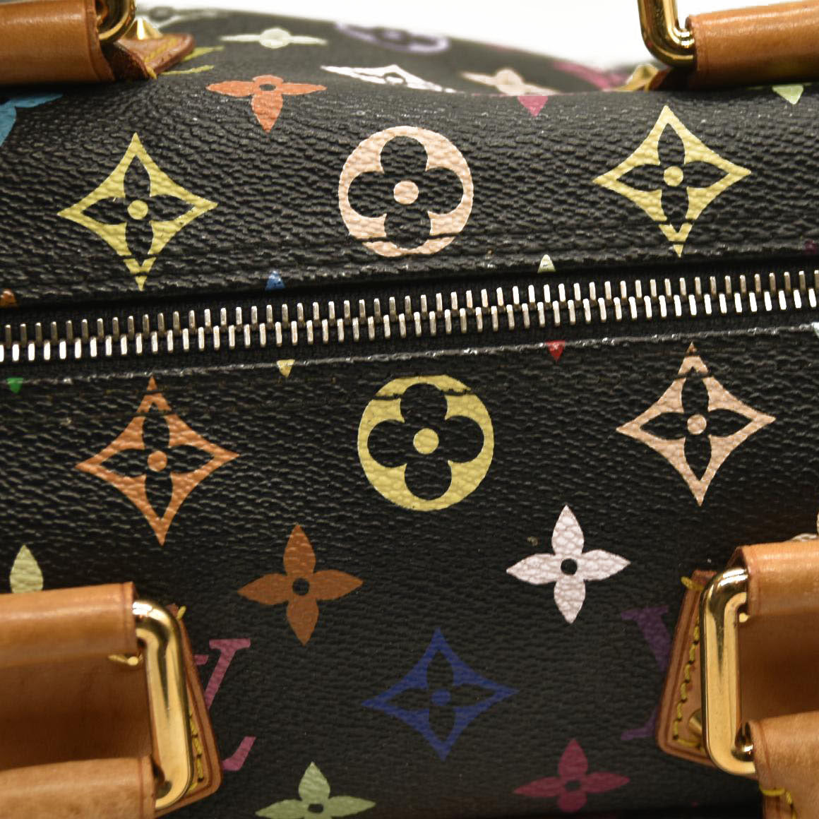 Louis Vuitton Muakami Multicolor Speedy 30 Black SP0016