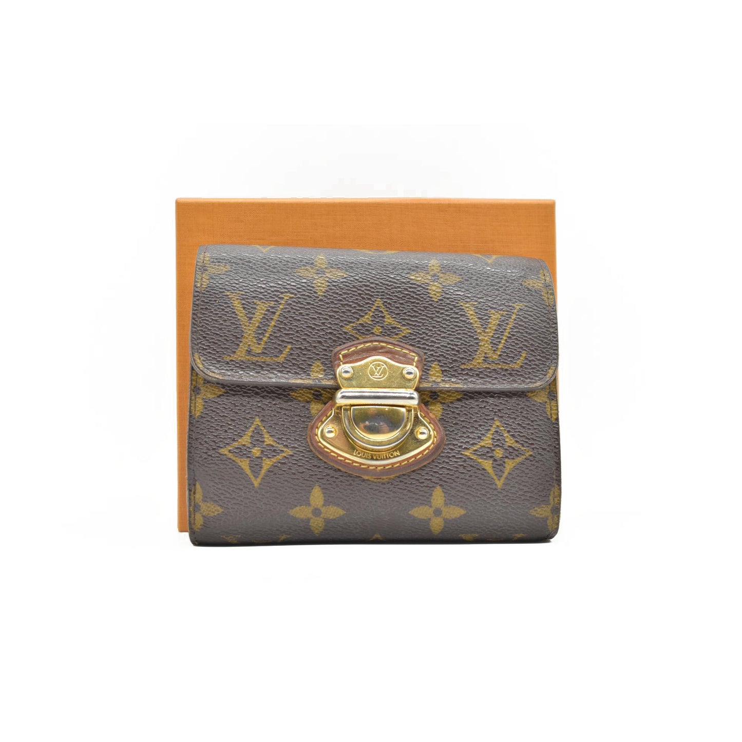$705 2010 LOUIS VUITTON Monogram Trifold Koala Wallet TA2160