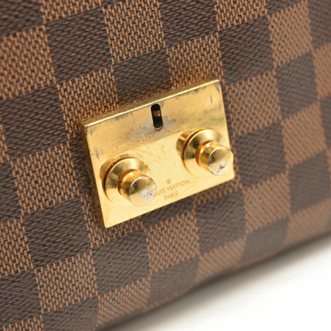 LOUIS VUITTON Damier Ebene Croisette