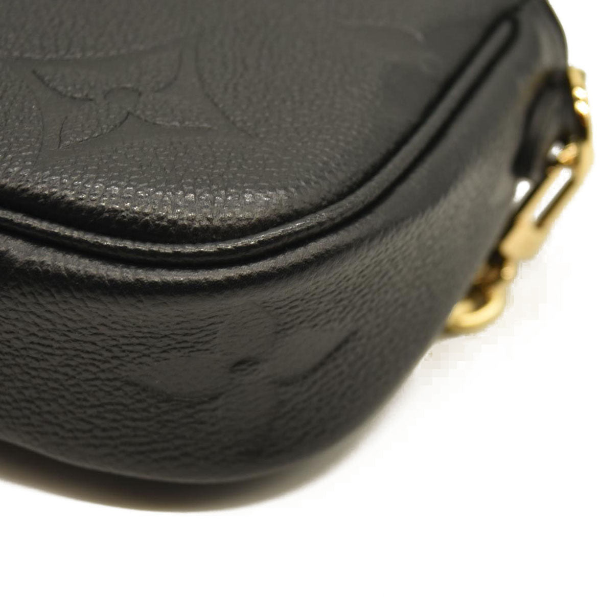 Louis Vuitton  Empreinte Monogram Giant Ivy Wallet On Chain Black RFID