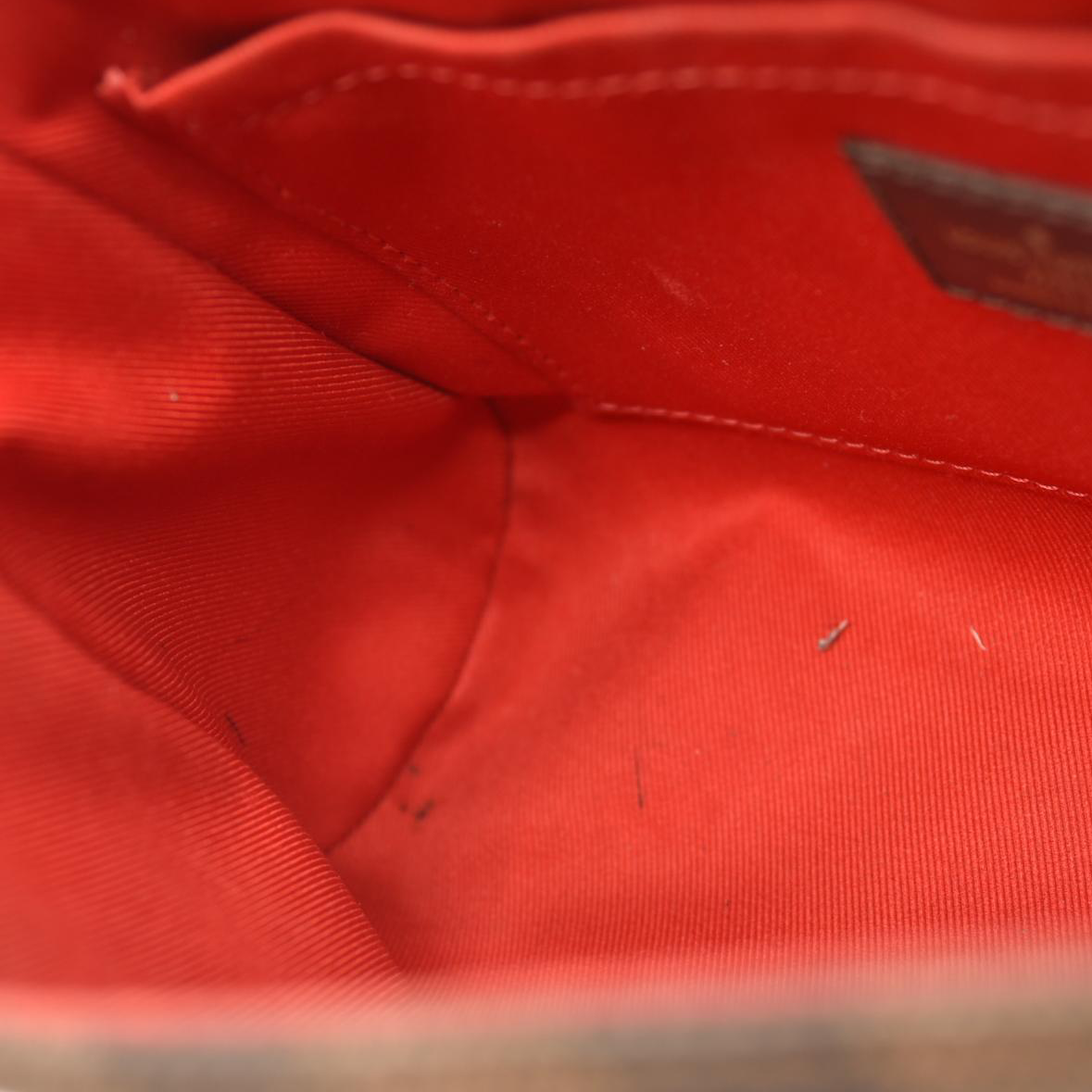 LOUIS VUITTON Damier Ebene Croisette