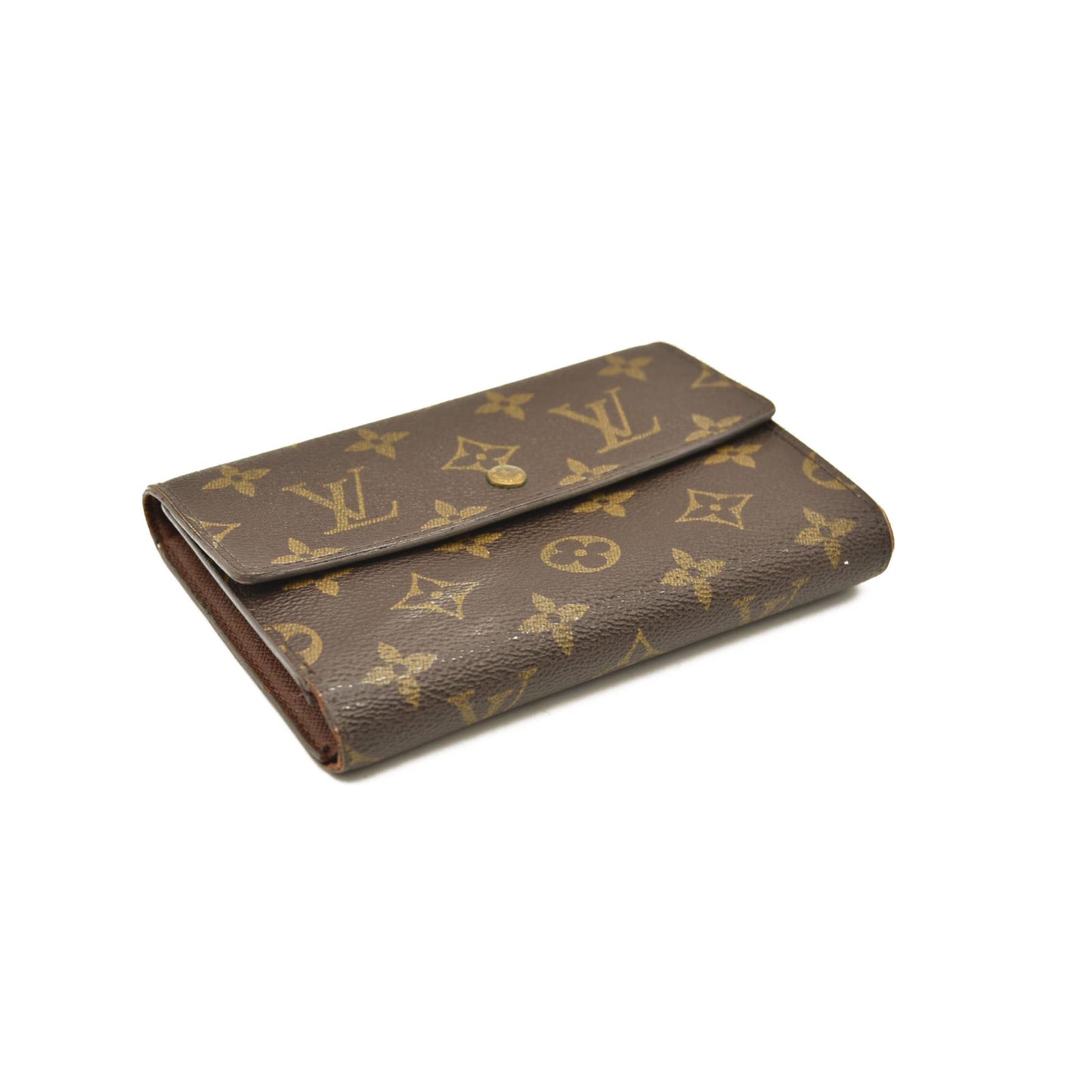 Louis Vuitton  Monogram Porte Tresor Etui Papiers Wallet SP0023