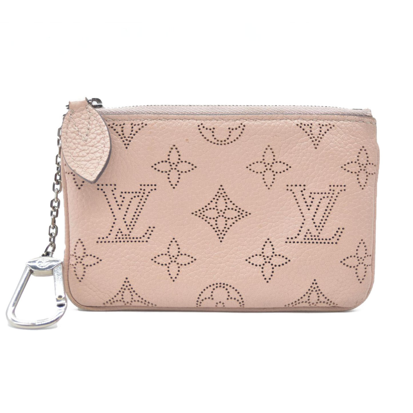 AUCTION Louis Vuitton  Mahina Key Pouch Magnolia