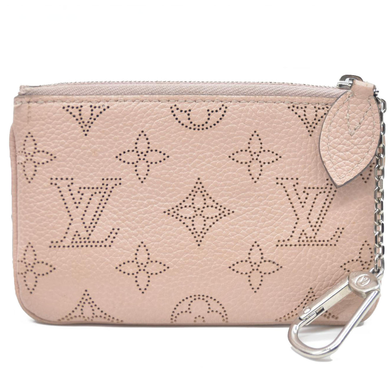 AUCTION Louis Vuitton  Mahina Key Pouch Magnolia