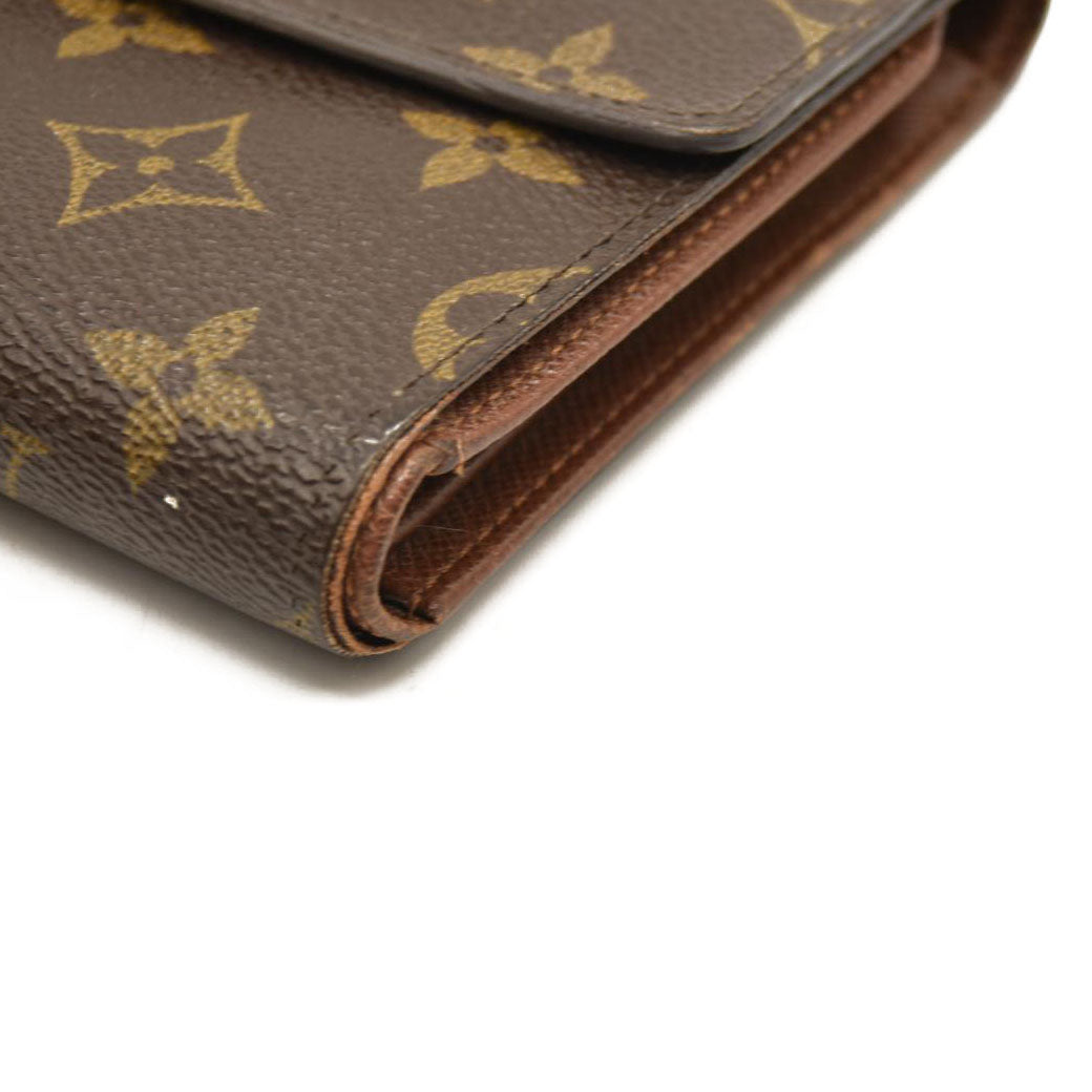 Louis Vuitton  Monogram Porte Tresor Etui Papiers Wallet SP0023