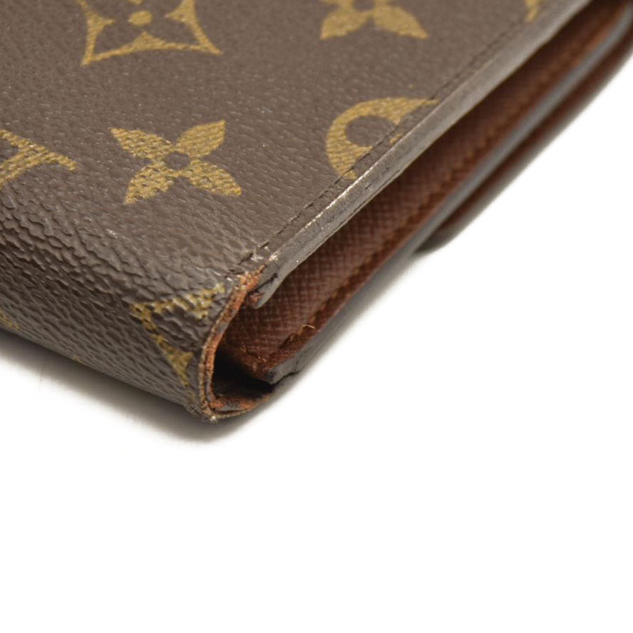 Louis Vuitton  Monogram Porte Tresor Etui Papiers Wallet SP0023