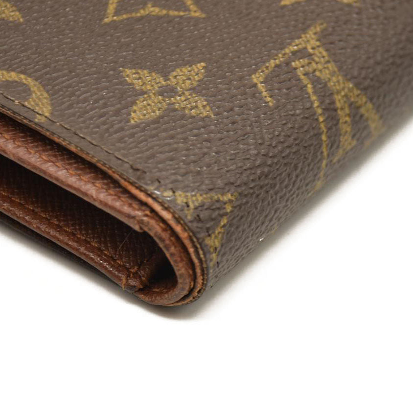 Louis Vuitton  Monogram Porte Tresor Etui Papiers Wallet SP0023