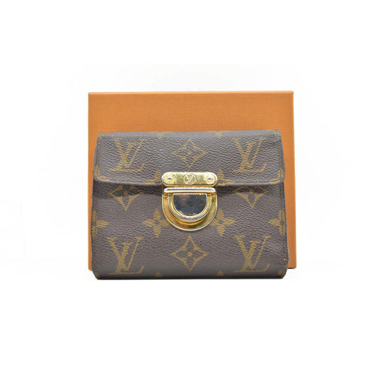$705 2005 Louis Vuitton Monogram Koala Compact Wallet SD0095