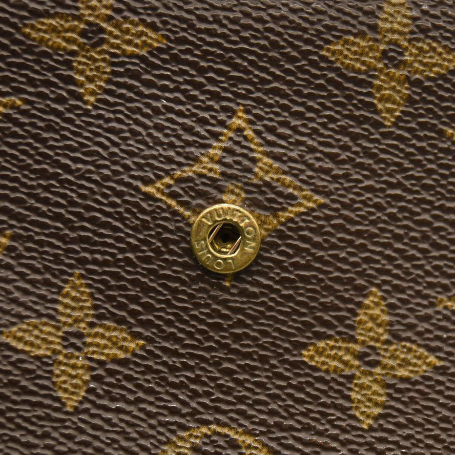 Louis Vuitton  Monogram Porte Tresor Etui Papiers Wallet SP0023