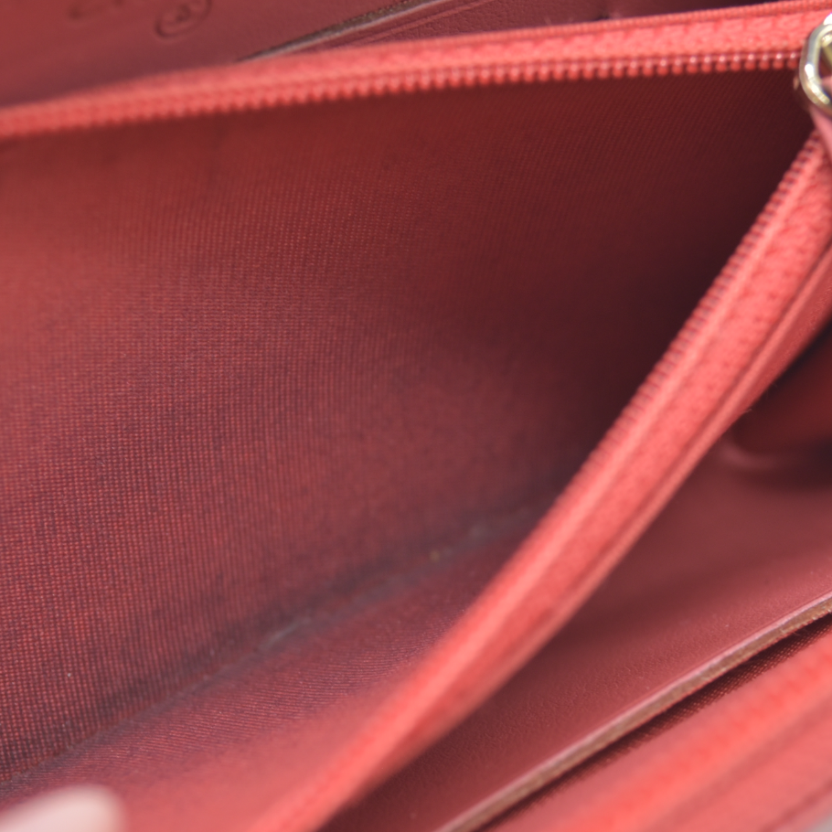 Chanel Compact Timeless Zip Around Wallet Caviar Pink 2019