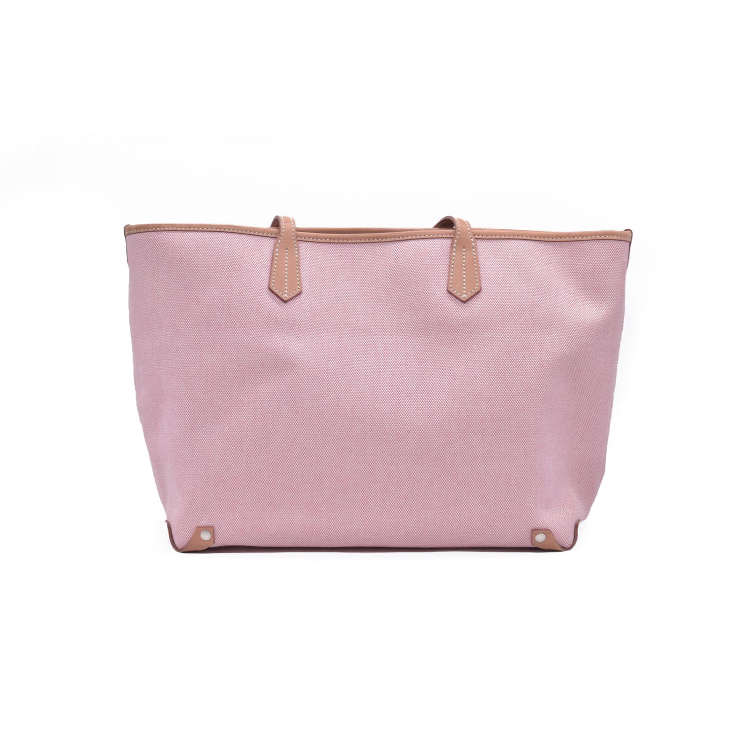 Burberry Blue Label Pink Canvas Tote Bag CONSIGNMENT