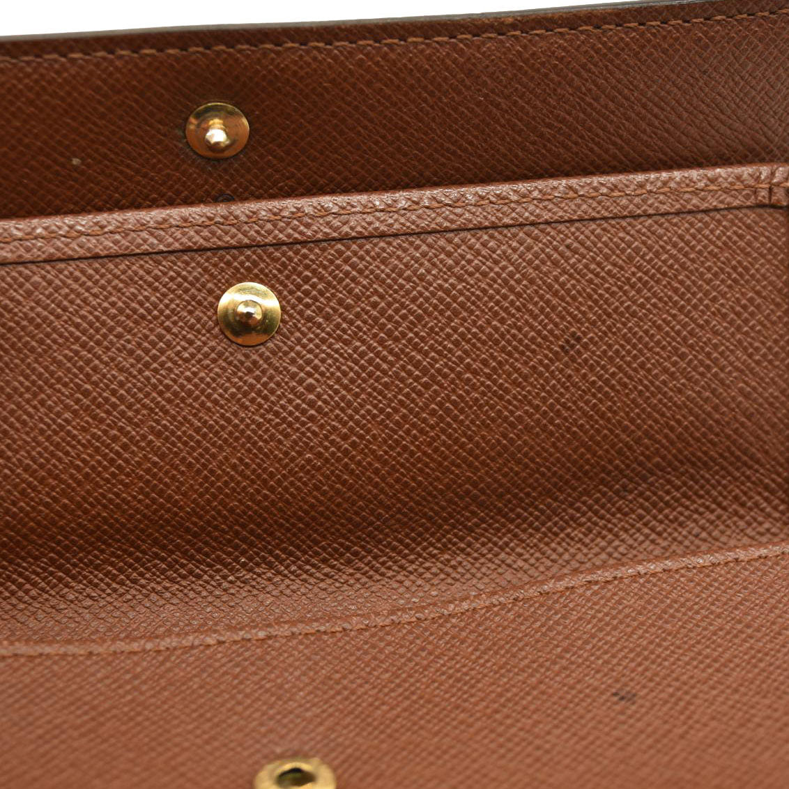 Louis Vuitton  Monogram Porte Tresor Etui Papiers Wallet SP0023