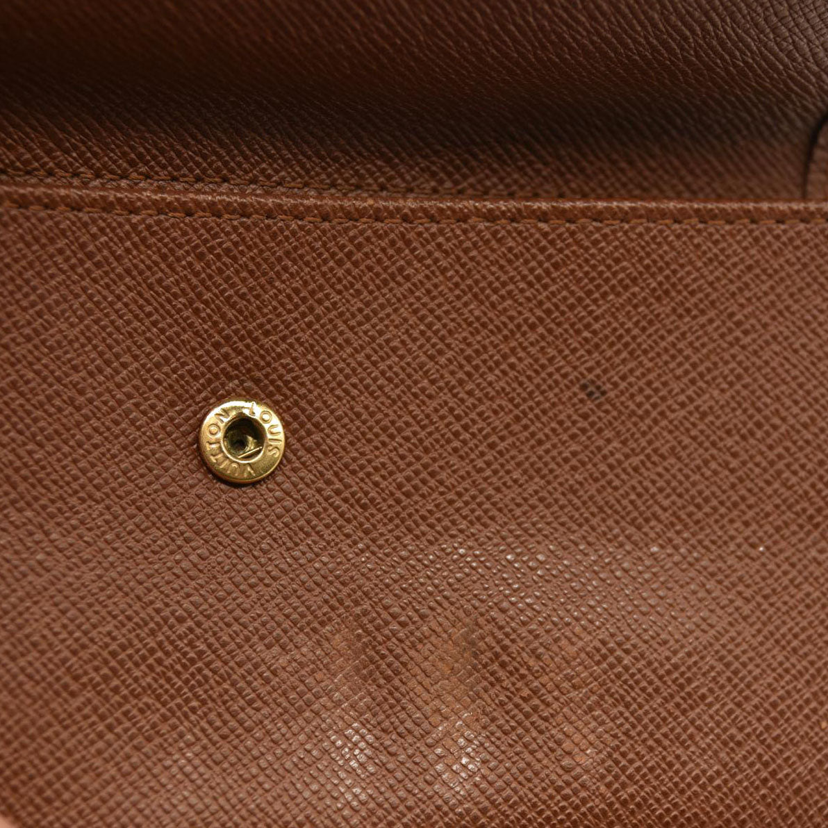 Louis Vuitton  Monogram Porte Tresor Etui Papiers Wallet SP0023