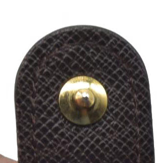 Louis Vuitton  Damier Ebene Small Ring Agenda Cover CA1002