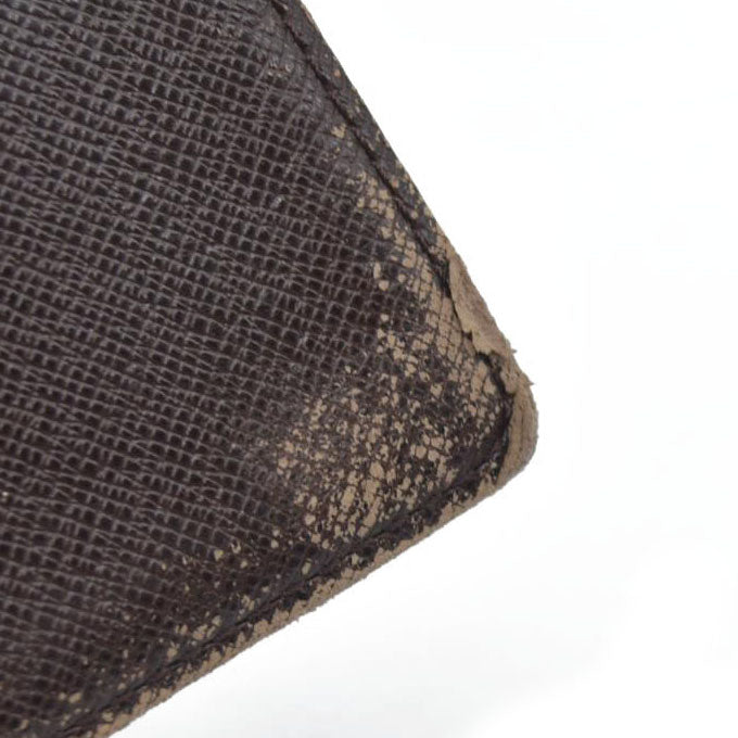 Louis Vuitton  Damier Ebene Small Ring Agenda Cover CA1002