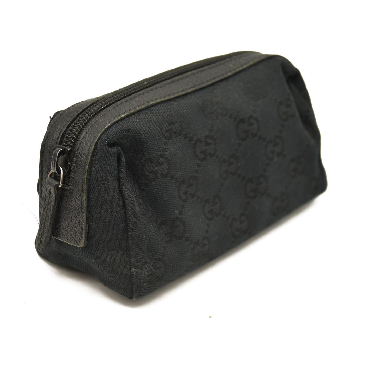 Gucci  Monogram Large Cosmetic Case Black