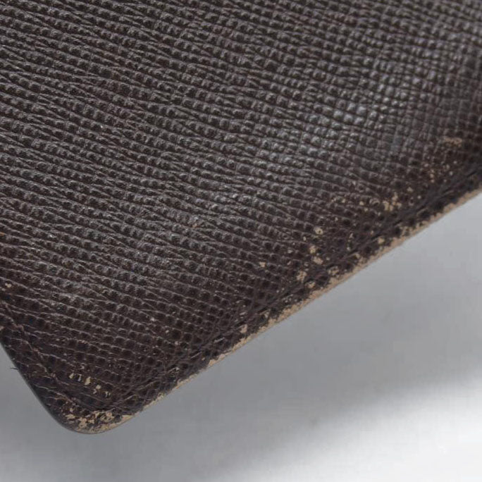 Louis Vuitton  Damier Ebene Small Ring Agenda Cover CA1002